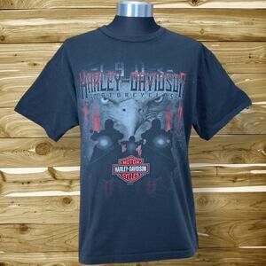 Harley-Davidson Graphic T-Shirt Keystone Parryville PA Biker Mens sz XL MADE USA